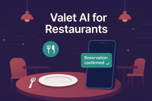 Valet AI for restaurants
